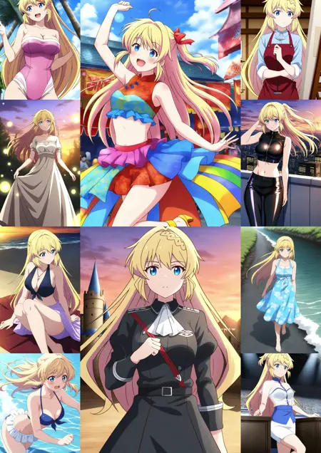 Azusa Aizawa - [Slime Taoshite 300 Nen] - Illustrious - Commission