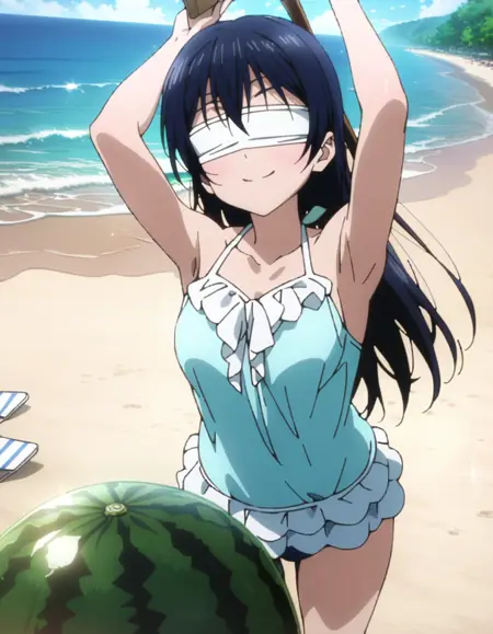 Watermelon Splitting / スイカ割り SDXL