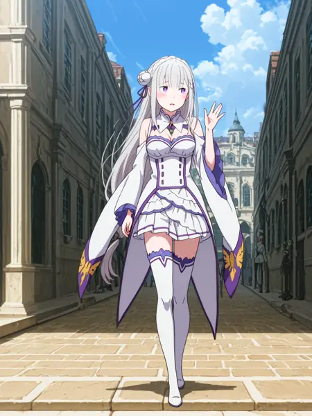 Re:Zero Anime Style