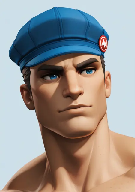 Marvel Rivals Style - Male Version For Illustrious SDXL (LoRa)