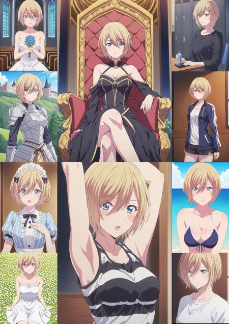 Akane Hououji - [The Cafe Terrace and Its Goddesses] - SD1.5/SDXL/Pony