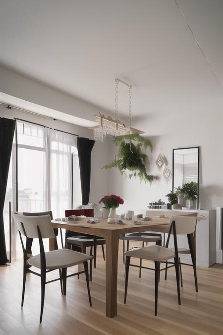 日本の住宅のLDK (living room & dining room & kitchen) SD15 SD15_V1