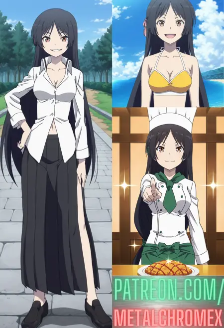 Akio Fudou (Trinity Seven) - Commission!