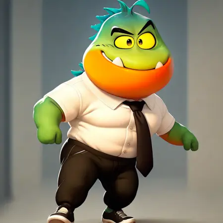 Mr. Piranha (Bad Guys) - Pony