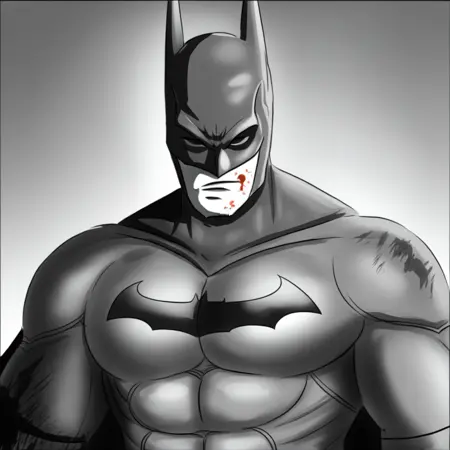Batman Arkham City poster style