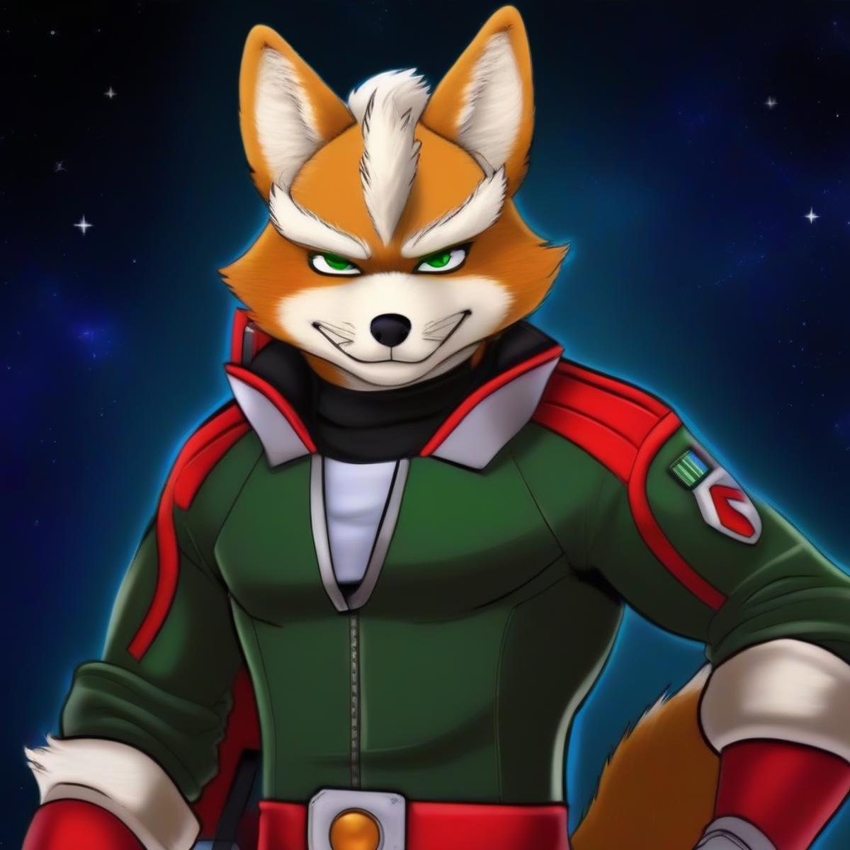 Fox McCloud SDXL image by PirateWolf09