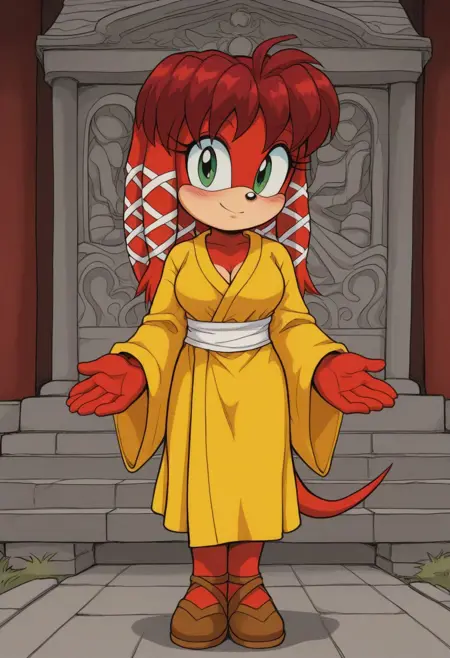 Lara-Le The Echidna (Knuckles' Mom)