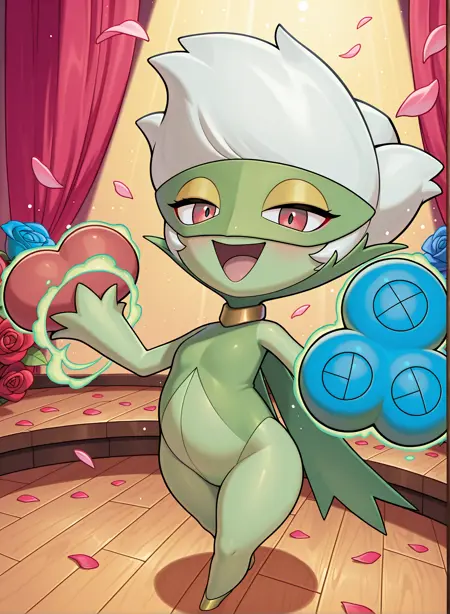 Roserade: Bouquet Pokémon - Pokédex #0407