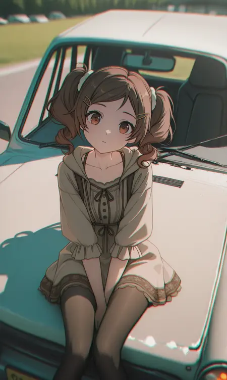 Anime in real
