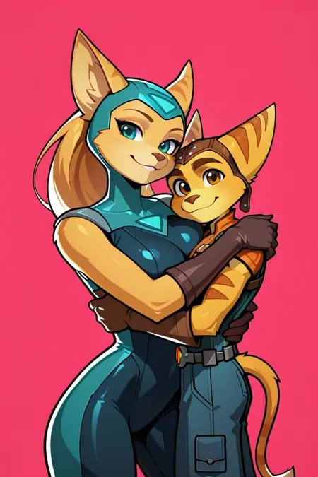 Ratchet and Angela Cross - Ratchet & Clank [IL]