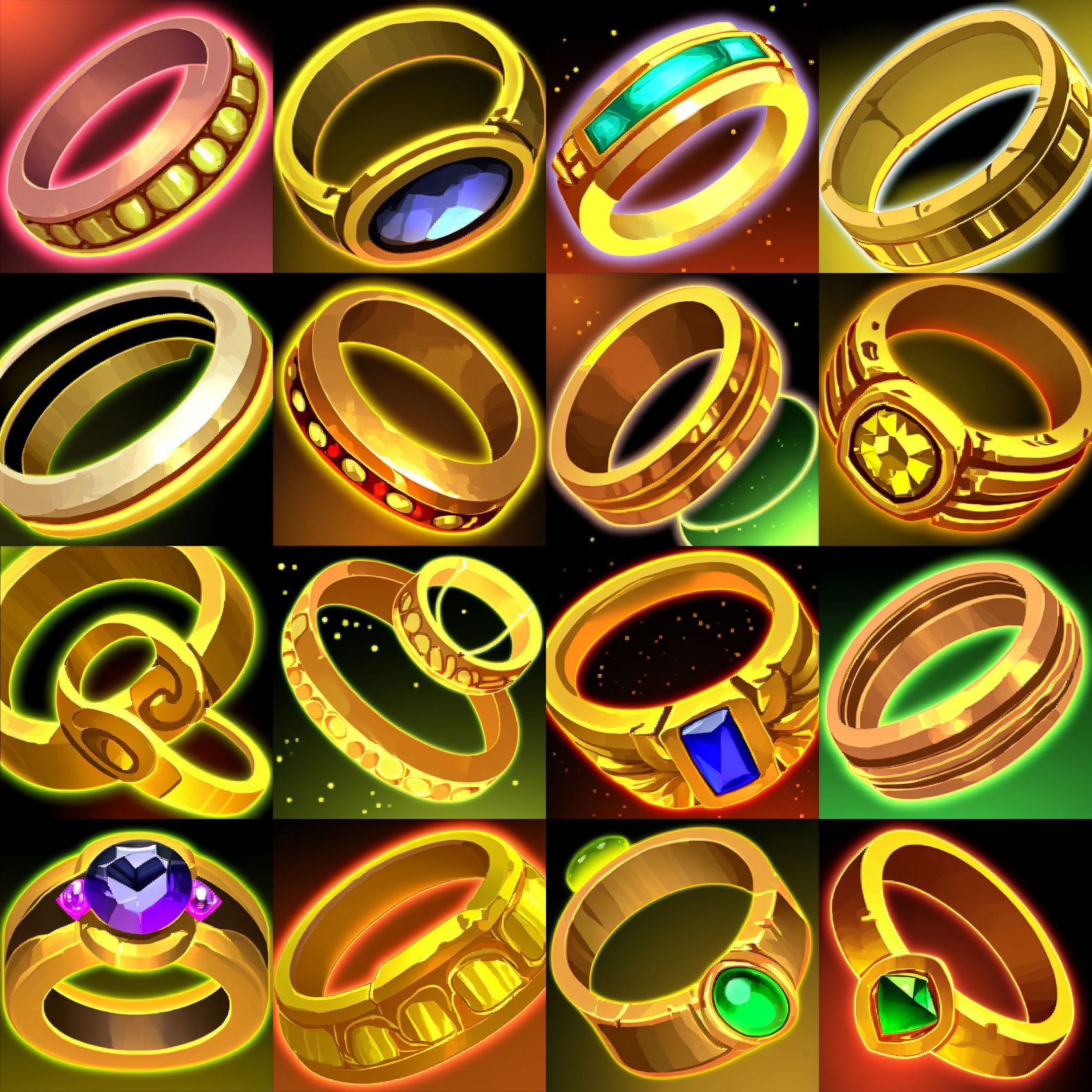 Rings (Fantasy Game Asset) image by CitronLegacy