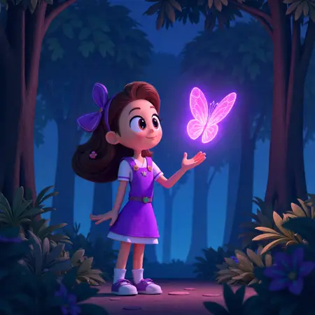 Purple Star (Rainbow Bubblegem)