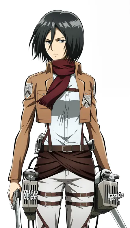 [Illustrious XL] Mikasa Ackerman (ミカサ・アッカーマン) | Shingeki No Kyojin