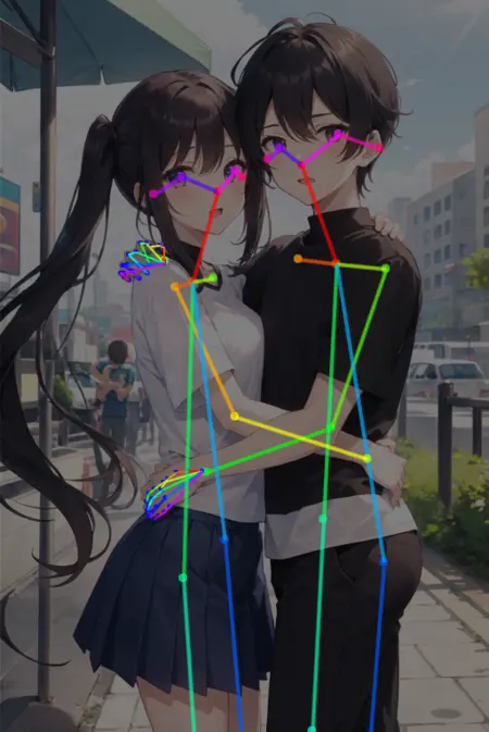[OpenPose] Hug