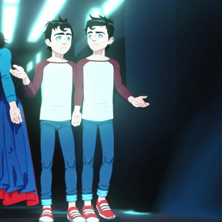 Batman and Superman Battle of Super Sons - Jon Kent / Superboy V1
