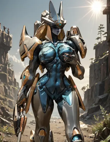 Platina Mecha Girl - Horizon Walker