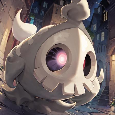 Duskull_Pokemon, no humans, pokemon \(creature\),