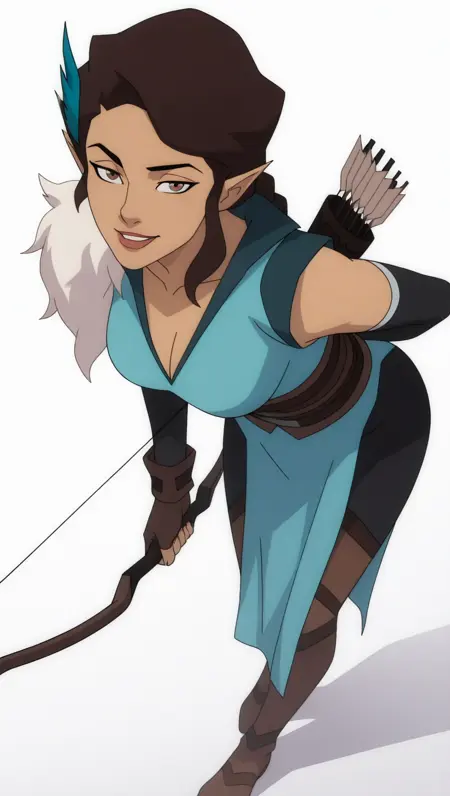 Vex'ahlia from The Legend of Vox Machina