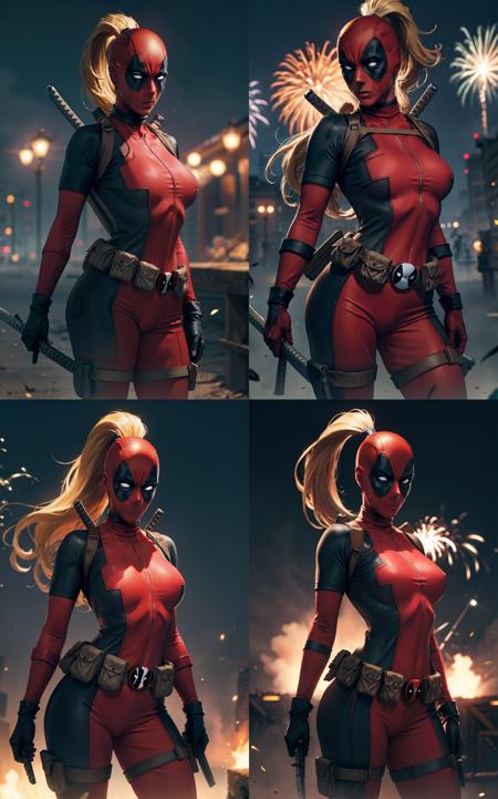 Lady Deadpool Hentai Comic Porn - Lady Deadpool | 2 Outfits | Comic Character | ownwaifu - v1.0 | Stable  Diffusion LoRA | Civitai