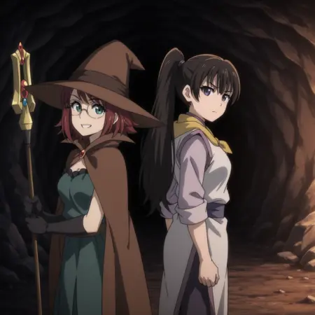 Wizard and Fighter / Goblin Slayer (Illustrious)