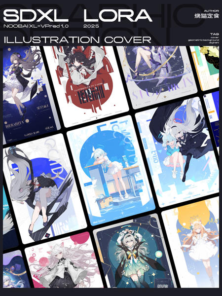Illustration cover | 平面设计封面排版 Noob Vpred 1.0