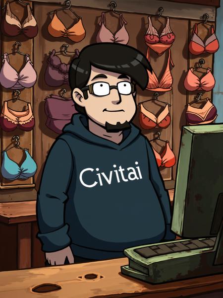 Deponia style for Flux v1.0