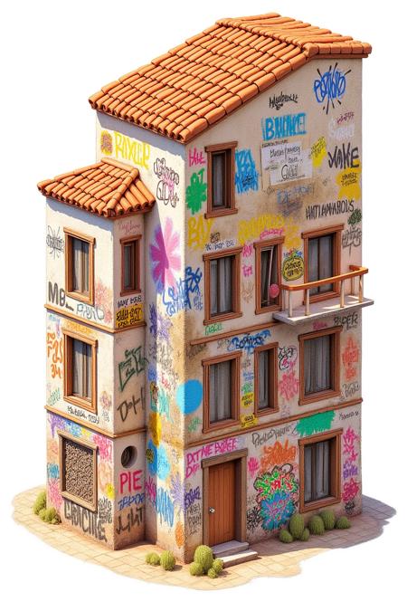 Art in pencil 3D LORA v1.0
