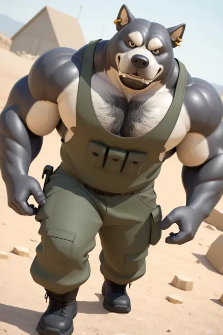 Stylized Furry 3D