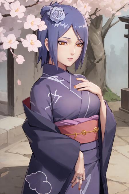 Konan (Naruto) LORA（Stable Diffusion モデル）のダウンロード・インストール