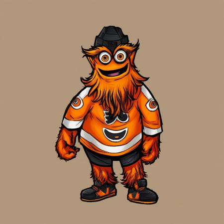 Orange mascot V1