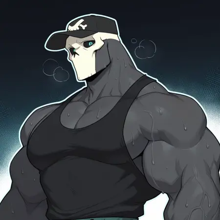 Skeleton Bara Male (Illustrious)