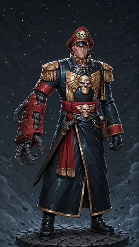 Warhammer 40K - Commissar Sebastian Yarrick