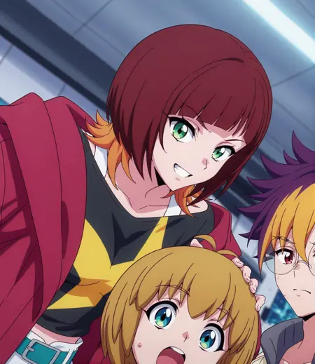 Style/tomorou/reina/hitomi/makoto/kyou [Digimon Beatbreak