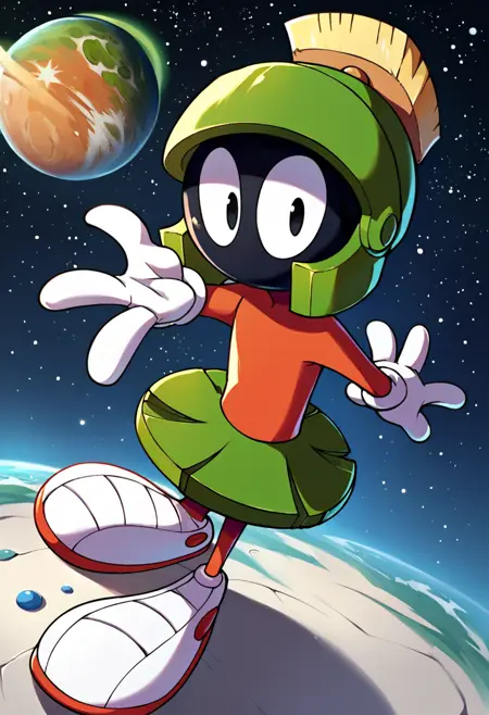 Marvin the Martian (Looney Tunes)-PonyXL