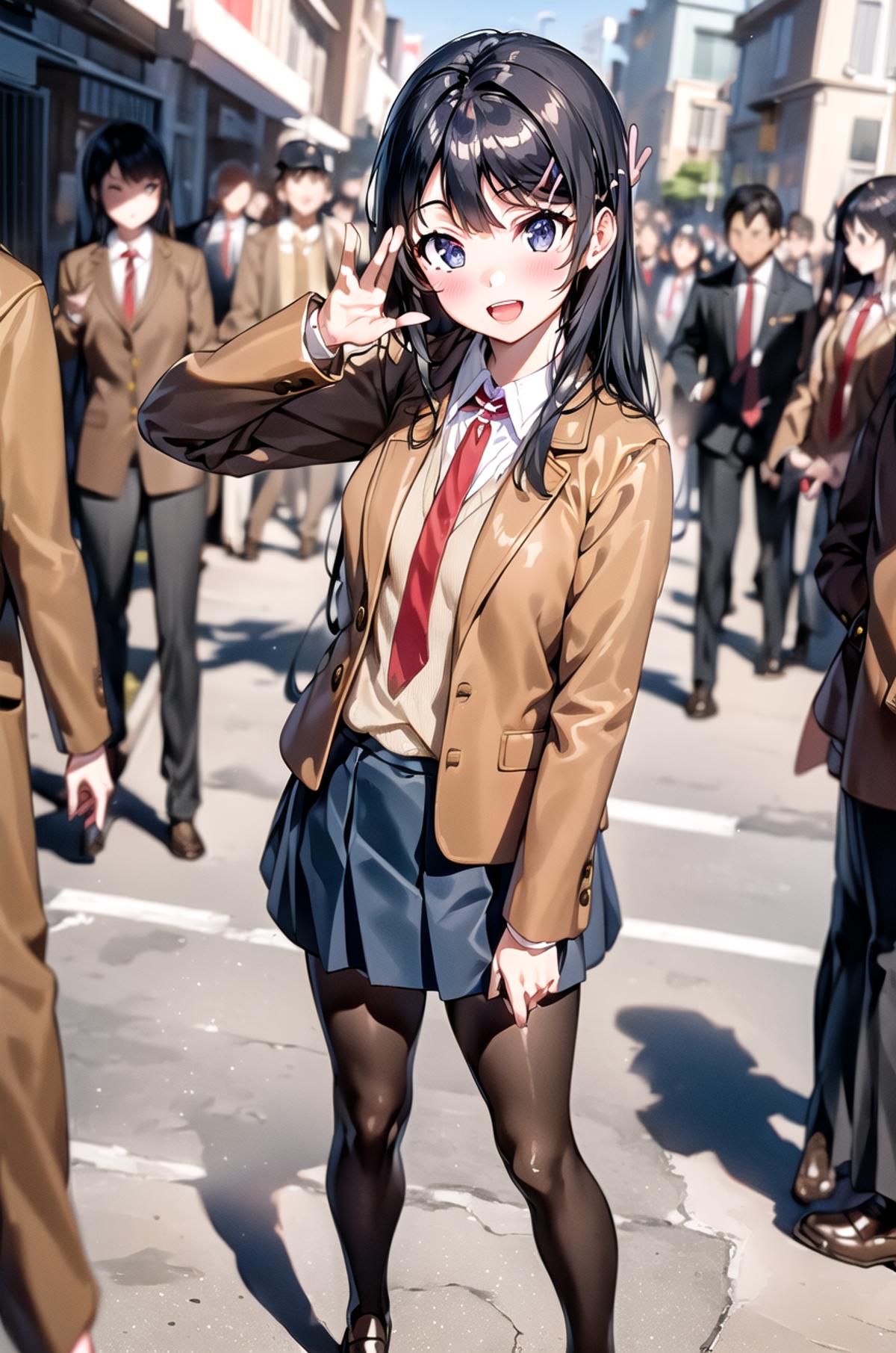 Seishun Buta Yarou wa Bunny Girl Senpai no Yume wo Minai” ED jacket :  r/anime