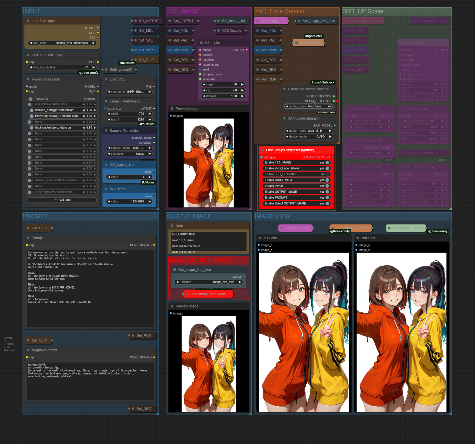 My simple ComfyUI t2i workflow