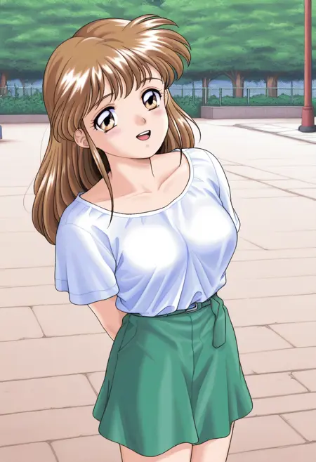 silkys1994s style illustrious LORA シルキーズ1994 (PC98) style