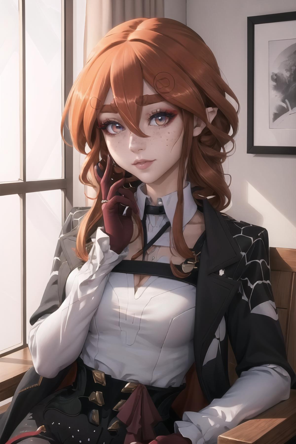 Kafka's Outfit | Outfit LoRA image by FallenIncursio