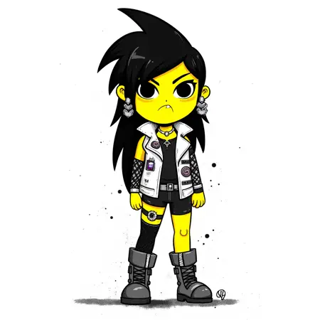 DEFIANT CHARACTER 2D