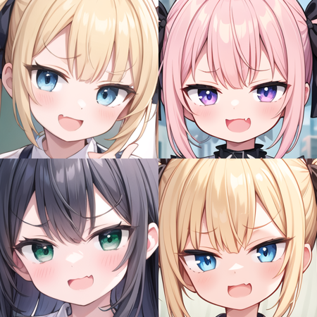 Evil smug face / 小悪魔の笑み v1.0