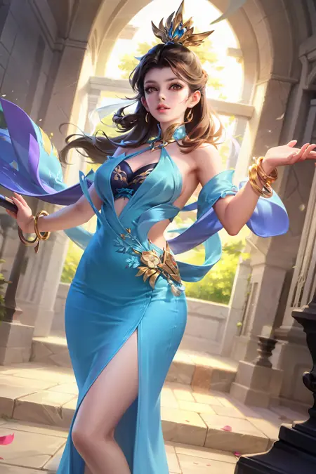 王者荣耀 风格 Arena of Valor style