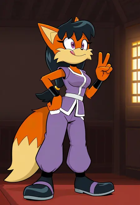 Li-Moon the Fox - Sonic Archie Comics