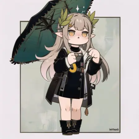 [LoHa/LoRa] Arknights Box/アークナイツ四角の枠/明日方舟 小方框 Style (Concept)