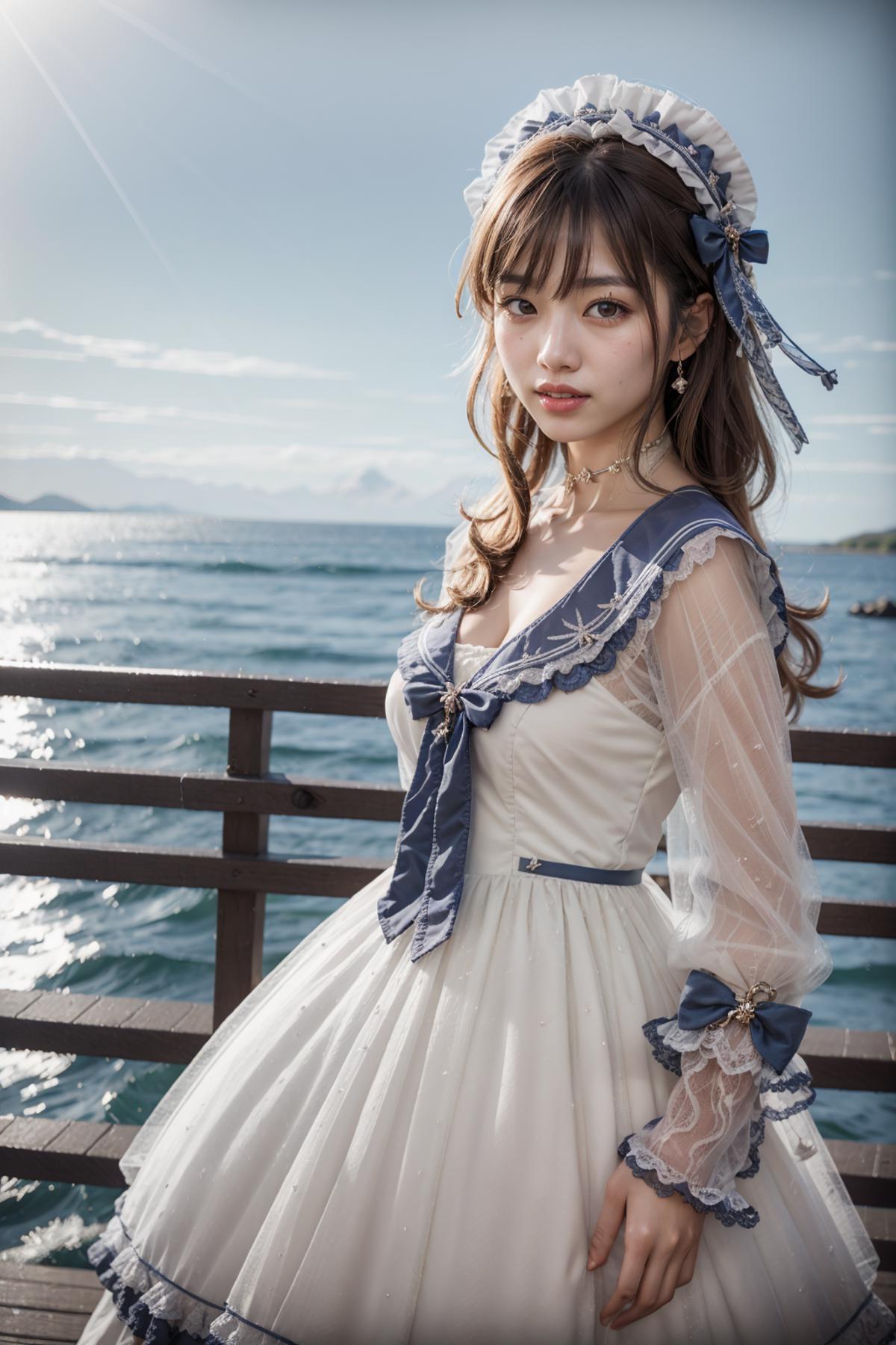 【浅海星辰】Dress No.11 White Dress image by feetie