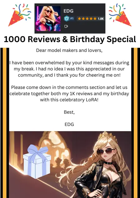 Fishnets & Shorts - 1K reviews & Birthday special!