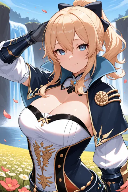 Jean Gunnhildr/ジン (Genshin Impact) SDXL LoRA | 3 Outfits [Illustrious]