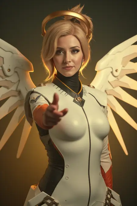Mercy - Overwatch - Realistic Flux1.D & SDXL