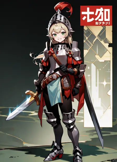 Our fav dumbface knight (GUARDIAN TALES)