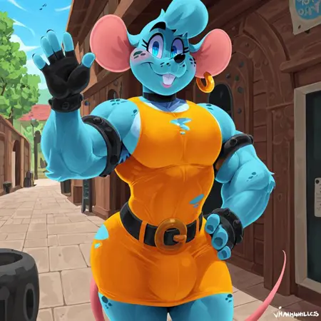 Muscle Mouse (Vimhomeless)