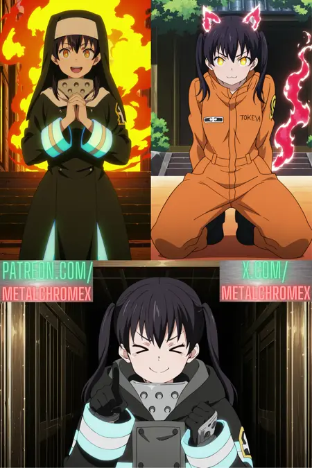 Tamaki Kotatsu (Fire Force, seasons 1-3, cour 1) - Commission!